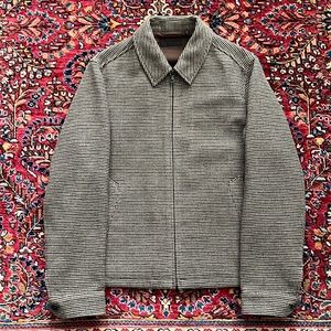 Uniqlo Single Collar Short Bouson (Houndstooth)